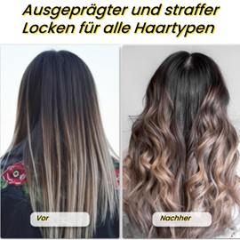 3 Stück Hitzefreie Lockenwickler, Locken Ohne Hitze Heatless Curls Band mit Haken Heatless Curls Overnight Blowout für Alle Haartypen (Khaki)