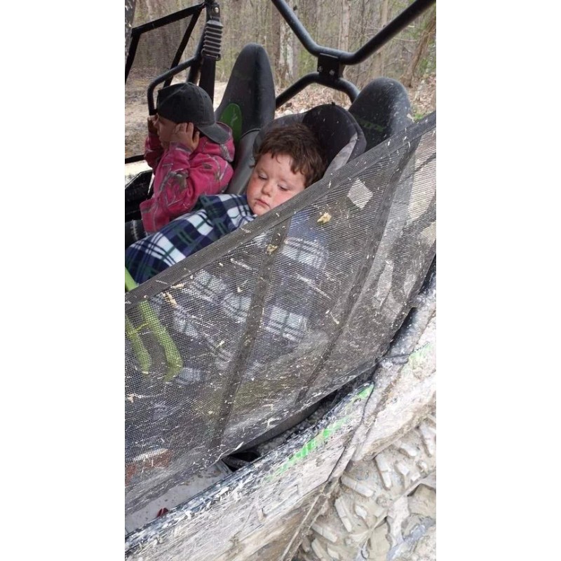 Vet Nets Kawasaki Teryx slanted UTV nets