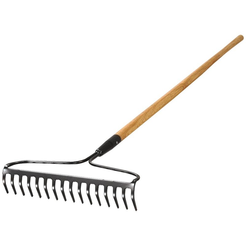 A.M. Leonard Bow Rake with Ash Handle - 16.5 Inches/16