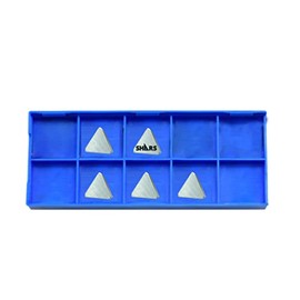 Shars 5 PCS TPG32 PDTR C6 Carbide Insert with Wiper 404-6965W(5) !