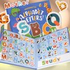 Fullware Magnetic Letters Alphabet with Magnets Learning Board Toys, Upper