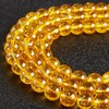 100 abalorio de citrino de 10 mm, abalorio redondas y