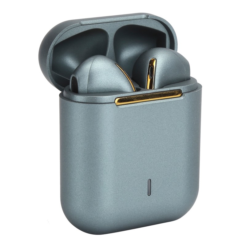 J18 True Wireless Bluetooth Earphones Stereo Headset Handsfree Waterproof EarbudsGreen