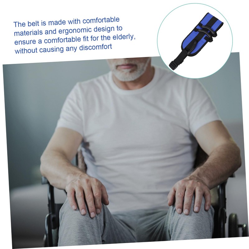 Baluue Elderly Mobility Aid Lightweight Walking Transfer Strap for Seniors