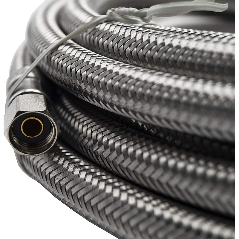 Supplying Demand 04-90220SS-LF 20 Foot Stainless Steel Braided Water Line