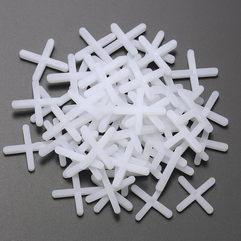 300 x PCS Tile Spacers – 2mm Plastic Cross Spacers