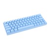 Mechanical Keyboard 64 Key White Light 3 Mode Ergonomic Layout