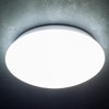 Luminea Ceiling Light with Sensor: High-Power LED Lamp with Radar