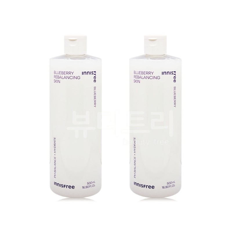 Innisfree Blueberry Rebalancing Skin 500ml + 500ml / 이니스프리 블루베리