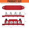 Joinfworld Bus Bar 12V 250A Power Distribution Block 4 x