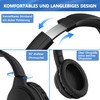 MOXKING Bluetooth Headphones Over Ear, 3 EQ Modes Wireless Headphones