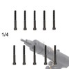 KIARUO 1/4 Replacement Mandrel,Rivet Nut Gun Tip Mandrel 10pcs for