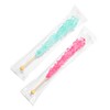 Light Blue and Light Pink Rock Candy Sugar Sticks -