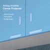 Cabinet Door Bumper, Clear Rubber Door Stopper, Wall Protector, Adhesive