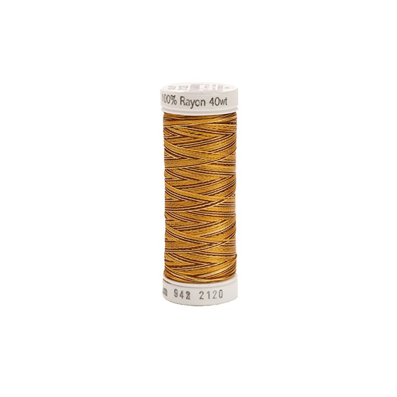 Sulky Rayon Thread for Sewing, 250-Yard, Vari Dark Brown