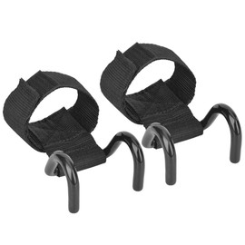 Keenso Weightlifting Hooks, Pack of 2 Fitness Weightlifting Hooks Training Gym Handles Straps Wrist Support for Sports Training Equipment (Weight Lifting Hook)