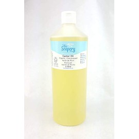 The Soapery Castor Oil Organic Cold Pressed 1 litre - 100% Pure