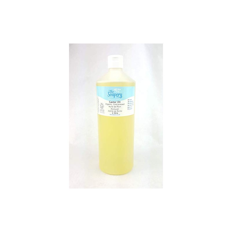 The Soapery Castor Oil Organic Cold Pressed 1 litre -