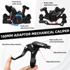 Bike Disc Brake Kit, Aluminum Front and Rear Caliper, MTB