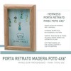 MODERNO PORTARETRATO DE MADERA HW206 MDF LAMINADA 3 TAMAÑOS DIFERENTES