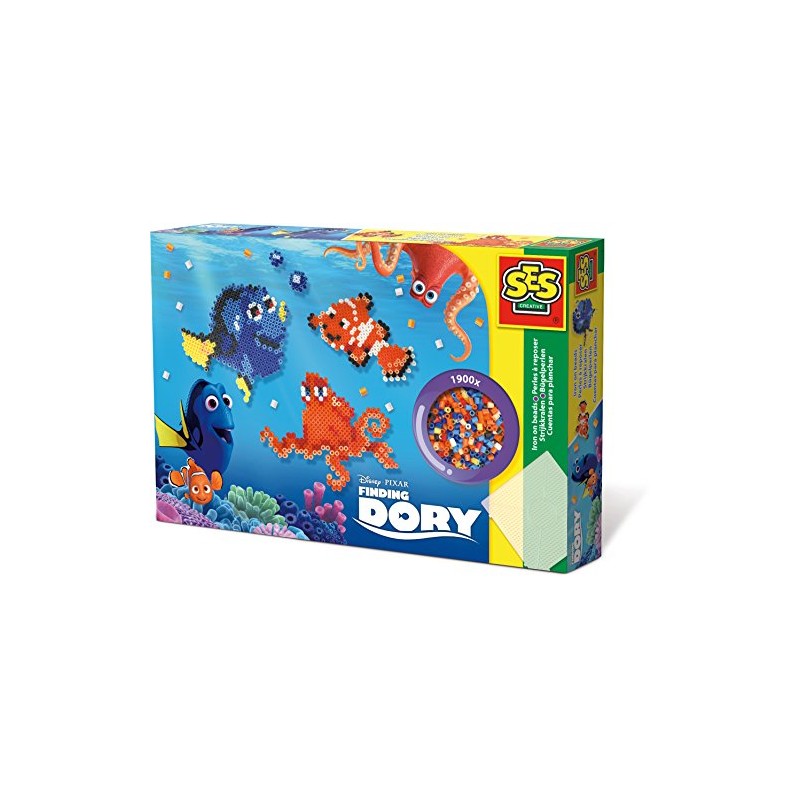ES SES Iron on Beads Finding Dory Figure (Multi-Colour)