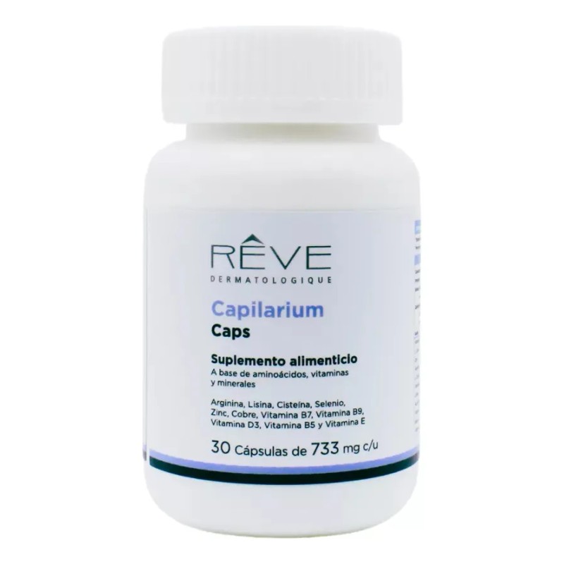Reve Capilarium Capsulas Suplemento Alimenticio 30 Capsulas Sabor N/a