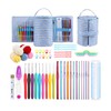 Crochet Hooks Set Ergonomic Crochet Hooks with Case for Arthritic