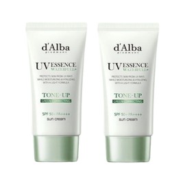 Belivela Partner Dalva Green Tone-Up Sun Cream Sunblock Redness Acne Cover Sun Cream 50ml 2pcs 50ml+50ml / 달바 그린 톤업 선크림 선블록 홍조 붉은기 여드름 커버 썬크림 50ml 2개 50ml+50ml