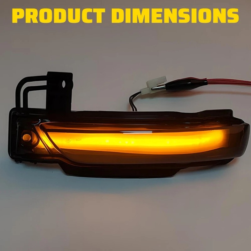 For Dodge Durango WD 2011-2023 Mirror LED Turn Signal Light