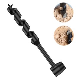 Hand Drill, Hand Drill for Woodworking, Multi-Purpose Auger Drill, Manual Wrench, Twist Drill, Survival Tools for Outdoor Camping Plug Drill (25 x 230)