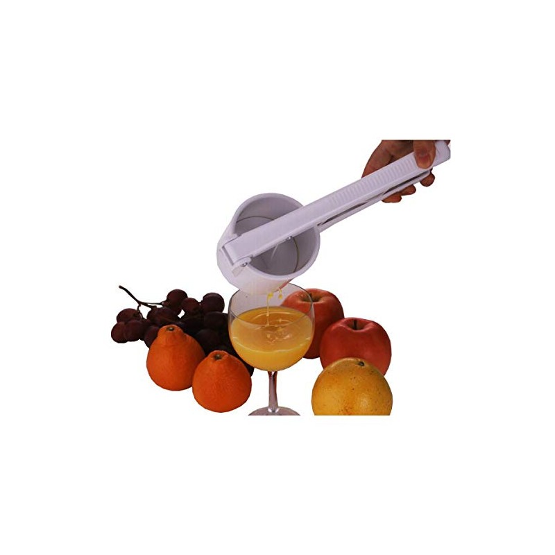 Tiger Crown 587 Juicer Squeezer, White, 3.7 x 10.9 x