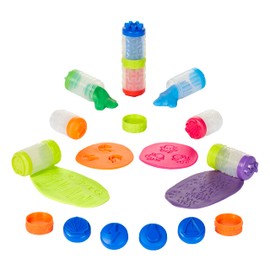 Wonder Factory Never Dry Dough Mega Box Set - Enthält 8 Tuben mit 59 ml Knete, Bunte Modelliermasse, Trocknet Nicht Aus, Glutenfrei und Angenehm Riechend, Kreatives Spielzeug für Kinder