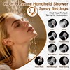 BRIGHT SHOWERS Rain Shower Head with Handheld Spray Built-in Power