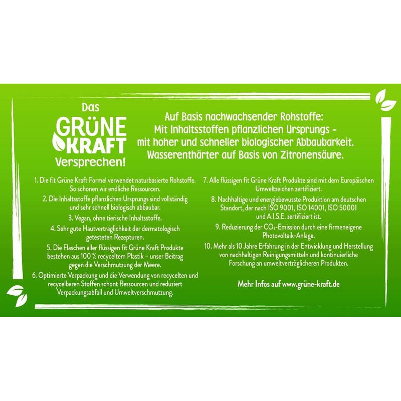 Fit Grüne Kraft Alles in 1 Tabs für ein optimales