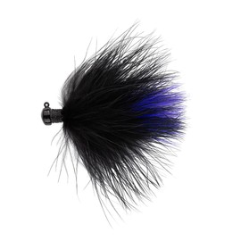 Northland Tackle Marabou JIG / 20.75" / 1/8 OZ - #1 HK / 2 Pack/Black Purple