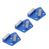 3Pcs Diamond Grinding Shoes Trapezoid Concrete Floor Aggreesive Cutting 2
