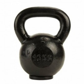 KETTLEBELL GHISA VERNICIATA E BASE IN GOMMA 12Kg