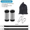 Haibro Tree Swing Straps Hanging Kit -Two 10Ft Long Hammock