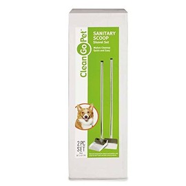 Clean Go Sanitary Steel Strong Pooper Scoopers for Dogs & Pets Shovel or Rake Styles (Shovel)