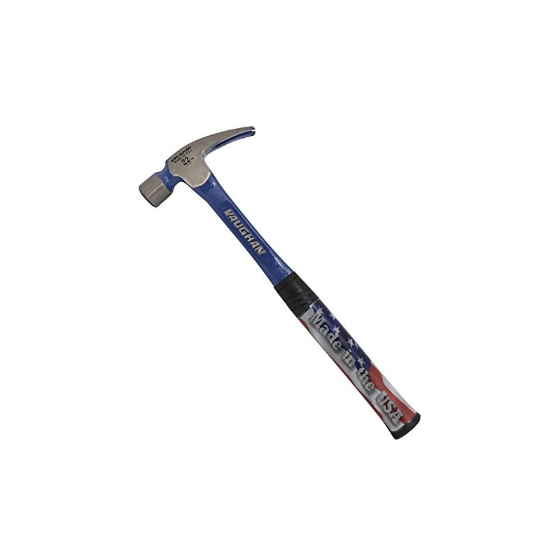 Vaughan Hammer R404ML 22 Oz Milled Face Solid Steel Rip