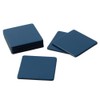 Caspari Lizard Scale Coasters in Navy, 8 Count