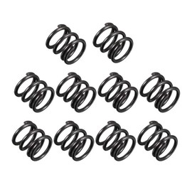 MACHSWON Compression Spring for Electronics Home Appliances Furniture Machinery Extened Springs Compressed Springs 1.2mm Wire Dia , 10mm OD , 10mm Free Length 10pcs