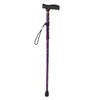 Folding Walking Cane T Handle Adjustable Height Print Folding Cane