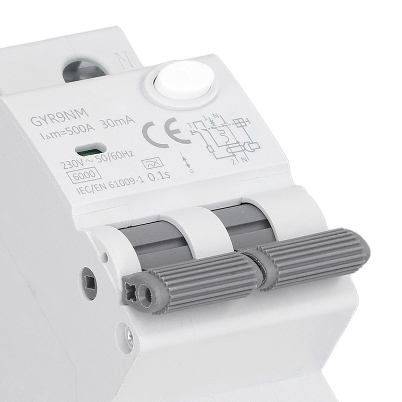 Residual Current Operated Circuit Breaker 1P+N 40A 30mA MCB Protection