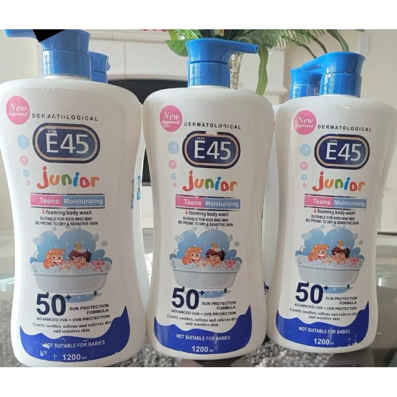 Von E45 Junior Teens Moisturizing & Glowing Body Lotion E45