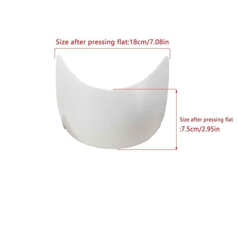 ArrErr 10 Pack Baseball Cap Visor Insert Shape Plastic Stand