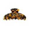 The RPZL Premium Acetate Tortoise Monogram Initial Big Hair Accessory