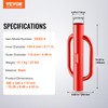 VEVOR Fence T Post Driver, 4.11" Inner Diameter Post Pounder