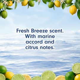 Softsoap Fresh Breeze - Jabón de manos líquido - 7.5 onzas líquidas (paquete de 6) | Paraben-Free, Phthalate-Free, Washes Away Germs, Bathroom Hand So