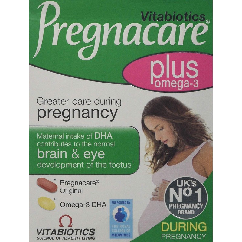 Vitabiotics Pregnacare Plus Omega 3 - 56 comprimidos = total